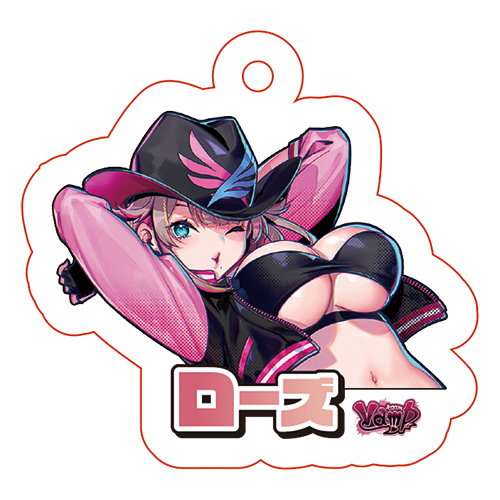 賞金首Angel ローズアクリルキーホルダー