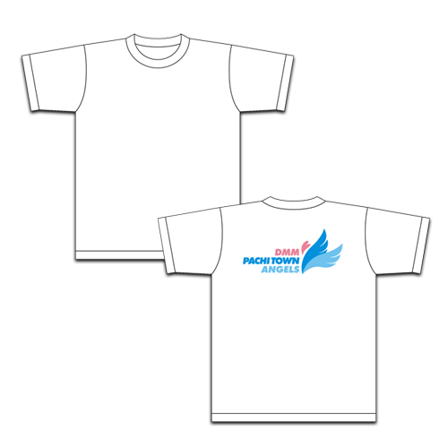 ぱちタウンエンジェルスオリジナルTシャツ(白)