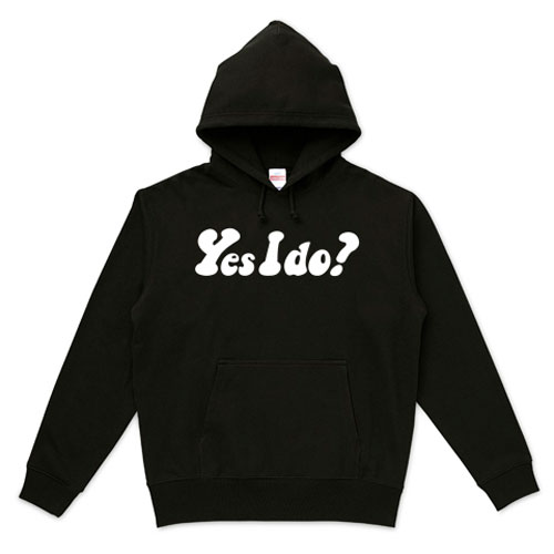 Yes I do パーカー ブラック