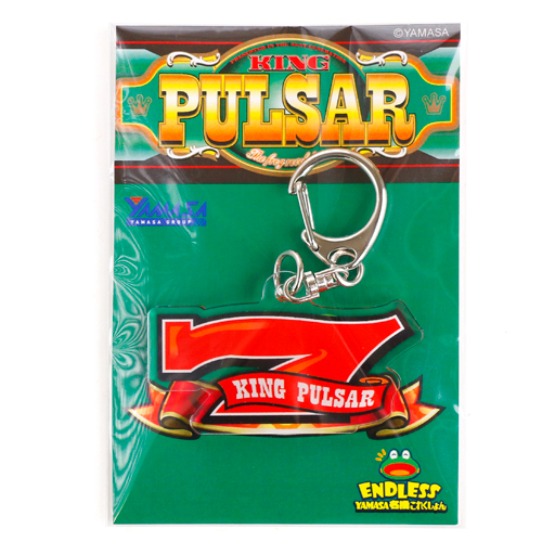 キングパルサーアクリルキーホルダー【赤7】