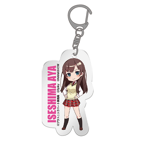 絶対衝激 オリジナルアクリルキーホルダー【伊勢島綾】<figcaption>
            <p class=