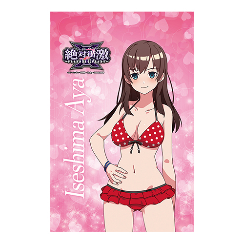 絶対衝激 オリジナルタペストリー【伊勢島綾 水着ver.】<figcaption>
            <p class=